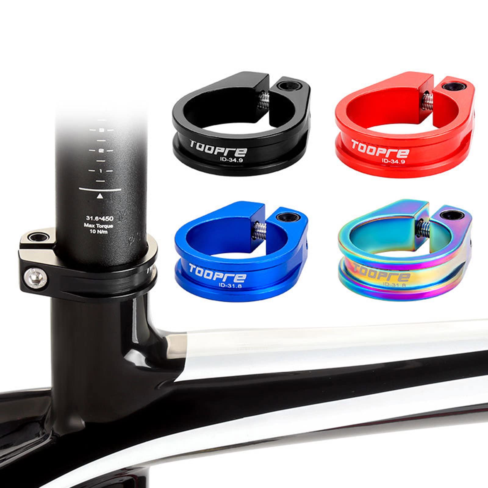 Amazon | 31.8/34.9 ミリメートルアルミ合金ロードバイクシート